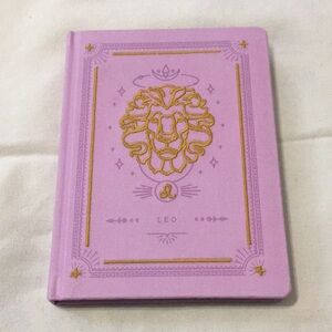 Leo Zodiac Hardcover Journal